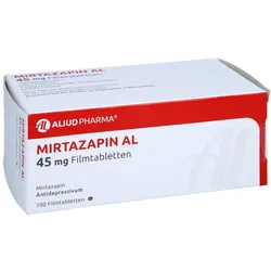 Mirtazapin AL 45 mg Filmtabletten 100 St