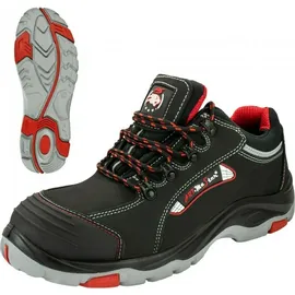 Reis Arbeitsschuhe Sicherheitsschuhe S3 Schutzschuhe Stahlkappe (47), Schwarz - 42