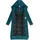 Ragwear Damen Wintermantel warmer wasserdichter und atmungsaktiver Steppmantel extralang mit Kapuze Patrise YOUMODO Pine Green25 Gr. S - S