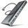 AXAGON HMC-4KX3 USB hub 3x USB-A 2x HDMI DP RJ-45, SD/mSD, audio, PD 100W
