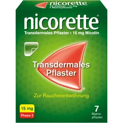 Nicorette Nikotinpflaster 15 mg Nikotin