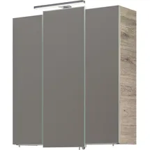 Saphir Spiegelschrank 13 I 68 cm sanremo eiche terra quer nachbildung