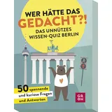 Groh Verlag Wer hätte das gedacht?! Das Unnützes Wissen-Quiz Berlin