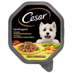 Cesar Landragout 14x150g Huhn-Stückchen, Naturreis und Gemüse