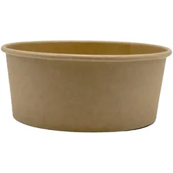 300x ECOTAKE Salatschalen Takeaway 1300ml| FSC® Kraftpapier/PE