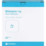 Bios Medical Services GmbH Biatain Ag Schaumverband 10x10cm nicht haftend