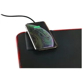 deltaco Extra Wide RGB Gaming Mauspad XL Schwarz