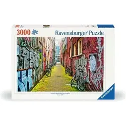 RAVENSBURGER 12000807 Puzzle 3000 Teile Street Art in Amsterdam