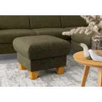 Home Affaire Polsterhocker Lindgren 61 x 46 x 61 cm Grün/Khaki