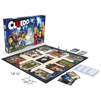 Hasbro Gaming Cluedo Spiel; mit dem Geist von Frau Weiß; Detektivspiel für Kinder ab 8 Jahren - Exklusiv bei Amazon