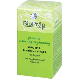 BioPräp Biologische Präparate Handelsgesellschaft mbH OPC B12 Traubenextrakt Kapseln