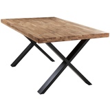 Vito Esstisch B 160 cm SIGA, 160 x 100 cm - Eiche massiv geölt - gerade Tischkante