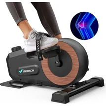 Merach Mini Pedaltrainer – 8-Stufen Magnetwiderstand, leise <5 dB, LCD-Display & Anti-Rutsch-Basis, bis 100 kg, vormontiert,