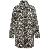 LASCANA Fleecejacke Damen leo-beige Gr.40/42