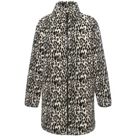 LASCANA Fleecejacke Damen leo-beige Gr.40/42