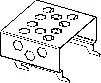TECE Ersatzteil Armierungsblech 695007 DN 40