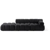 Micadoni Sofa Bellis, modular 4-Sitzer grau