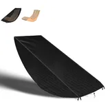 Abdeckung für Saunaliege, Schaukelliege Outdoor, Gartenliege, Gartenliege Holz, Sonnenliege Hüllen, Gilt für Liegestuhl 155 * 65 * 95cm