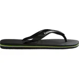 havaianas Brasil Logo Schwarz 39