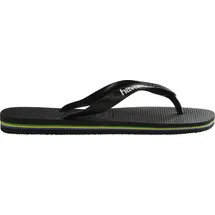 havaianas Brasil Logo Schwarz 39