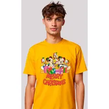 F4NT4STIC T-Shirt Disney Micky Maus And Friends Christmas in spectra yellow | Gr.: M