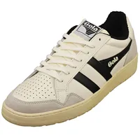 GOLA Unisex Eagle Sneaker, Off White/Black, 43 EU - 43 EU