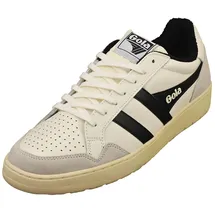 GOLA Unisex Eagle Sneaker, Off White/Black, 43 EU - 43 EU