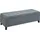 Homcom Truhenbank Grau 125 x 41,5 x 49 cm