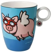 GOEBEL Künstlertasse Ed Heck When Pigs Fly - Pop