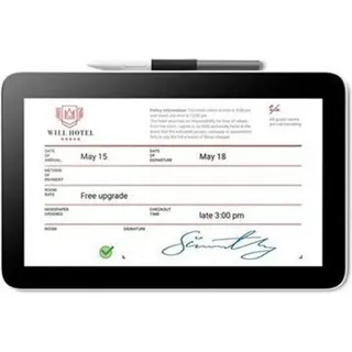 Wacom One 12 - Digitalisierer mit LCD Anzeige - elektromagnetisch - kabelgebunden - USB-C (DTC121W5Z)