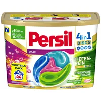 Persil Color 4in1 Discs, 44 (1 x 44) Waschladungen, Colorwaschmittel mit Tiefenrein-Plus Technologie und langanhaltender Frische, Waschmittel für leuchtende Farben