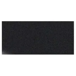 Sitzunterlage aus Zellkautschuk, schwarz, 800 x 500 x 17mm - schwarz