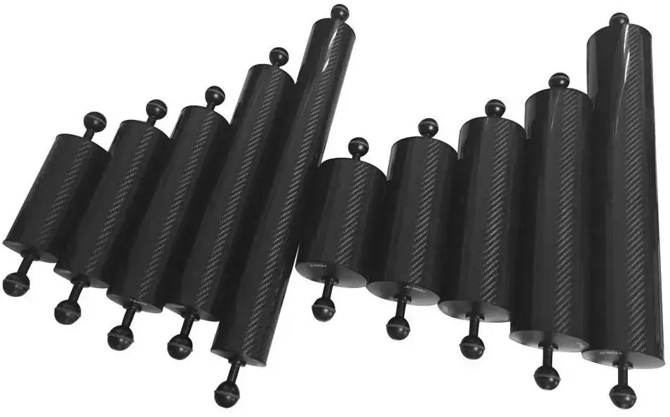 Divepro Carbon L20 Cm To 60 Mm 50 Cm Schwebender Arm - Black - 12