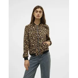 Vero Moda Damen Jacke Schalkragen Langarm Elegant Größe: XL - Braun - XL