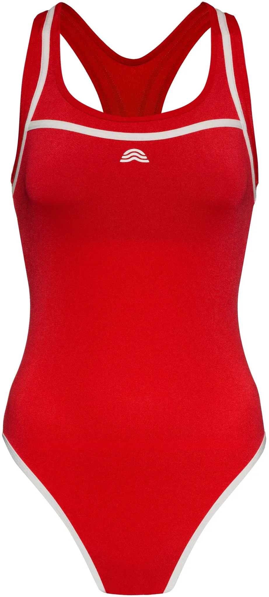 AQUARAPID Badeanzug Damen in red pepper, Größe 34 - rot