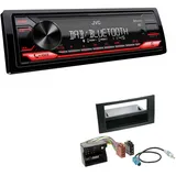 JVC KD-X282DBT Auto Radio Bluetooth DAB+ USB für Ford Kuga DM2 schwarz