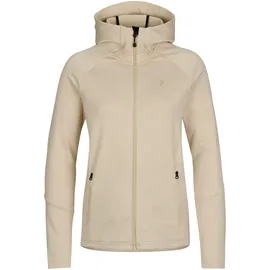 Peak Performance Rider Essentials Zip Hood Damen Sweater-Beige-XL