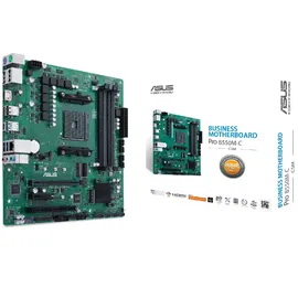 Asus Pro B550M-C/CSM Micro-ATX Mainboard Sockel AM4 AMD B550