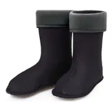 Ladeheid Kinder Mädchen Jungen Wärmende Stiefelsocken für Gummistiefel Innenschuh KL045 (Graphit, 30 EU). - 30