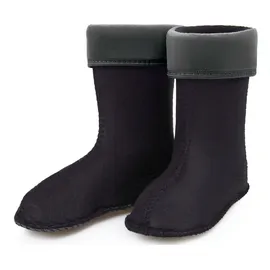Ladeheid Kinder Mädchen Jungen Wärmende Stiefelsocken für Gummistiefel Innenschuh KL045 (Graphit, 30 EU). - 30