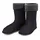 Ladeheid Kinder Mädchen Jungen Wärmende Stiefelsocken für Gummistiefel Innenschuh KL045 (Graphit, 30 EU). - 30