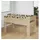 vidaXL Tischfußballtisch Sonoma-Eiche 146,5 x 74 x 85 cm Holzwerkstoff