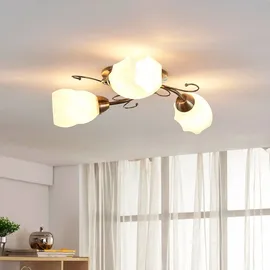 LINDBY Amedea 2-flg. 55 cm bronze