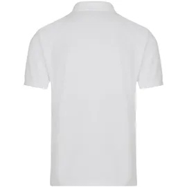 TRIGEMA Poloshirt TRIGEMA "TRIGEMA Poloshirt DELUXE Piqué", Jungen, Gr. 116, weiß, Piqué, 100% Baumwolle, Basic, lang, ohne Ausschnitt, Shirts