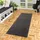 Snapstyle Hochflor Langflor Teppich Läufer Cottage Anthrazit, 80x200cm