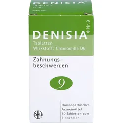 DENISIA 9 Zahnungsbeschwerden Tabletten 80 St.