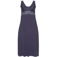 LASCANA Damen Negligé nachtblau Gr.32/34