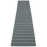 pappelina Carl Outdoor-Teppich - granit / sturmblau 70 x 350cm