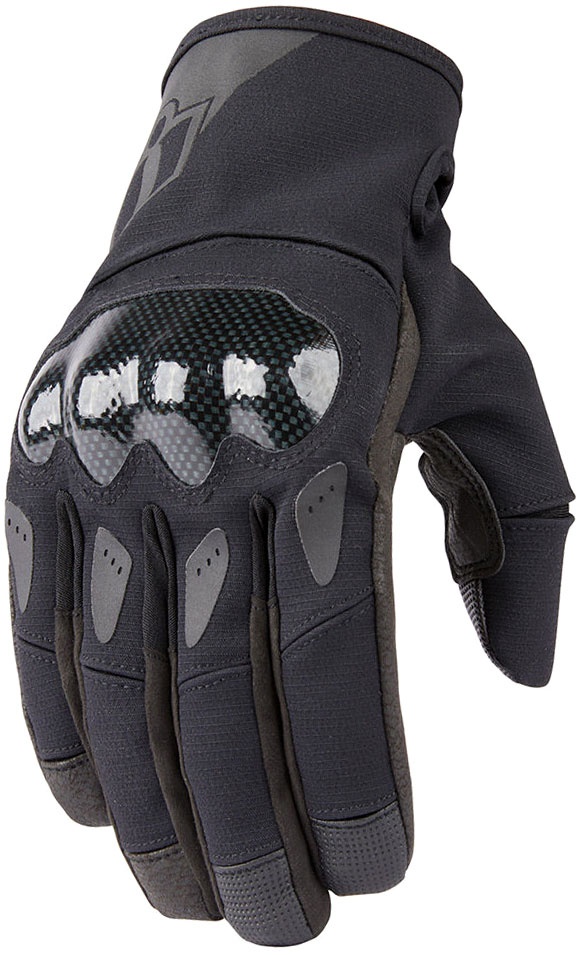 Icon Stormhawk, gants imperméables - Noir - 3XL