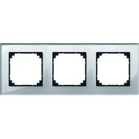 Merten Rahmen Glas 3f.diam/si waage/senkrecht 489360